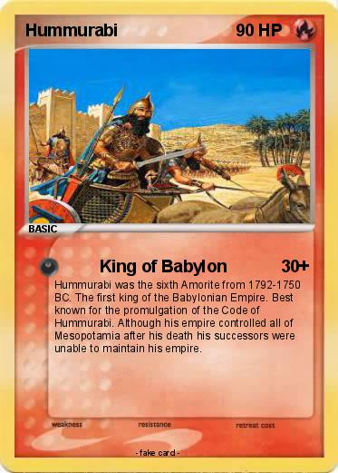 Pokemon Hummurabi