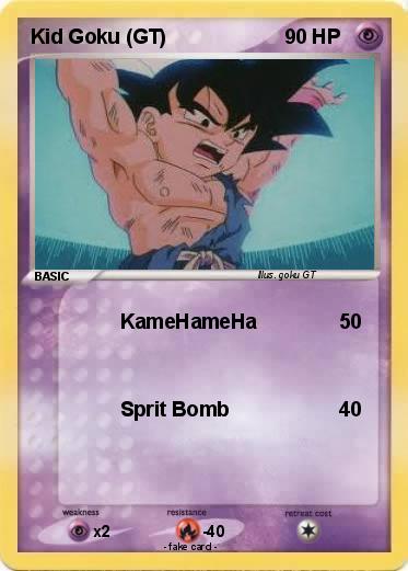 Pokemon Kid Goku (GT)