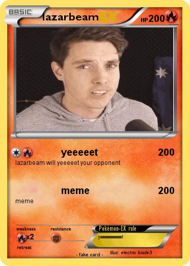 Pokemon lazarbeam