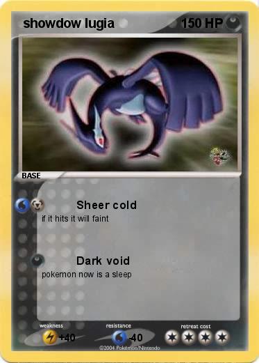 Pokemon  showdow lugia