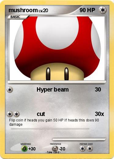Pokemon mushroom
