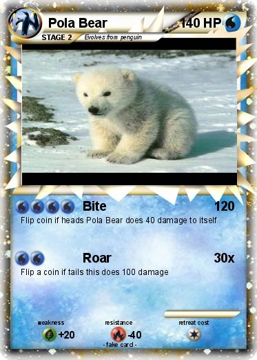Pokemon Pola Bear