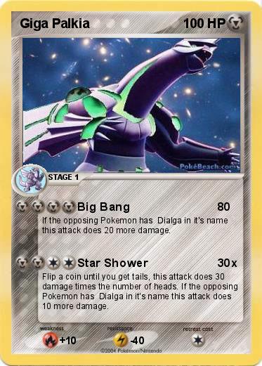 Pokemon Giga Palkia