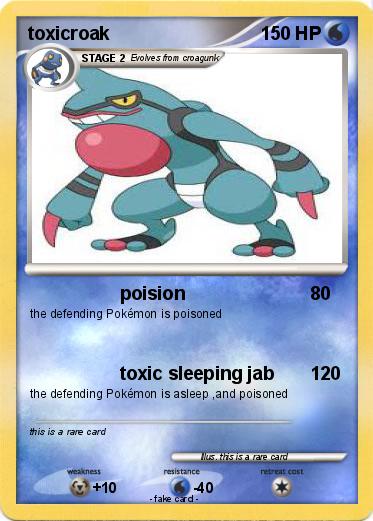 Pokemon toxicroak
