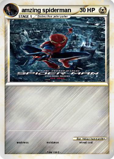 Pokemon amzing spiderman