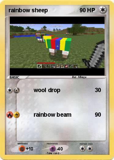 Pokemon rainbow sheep