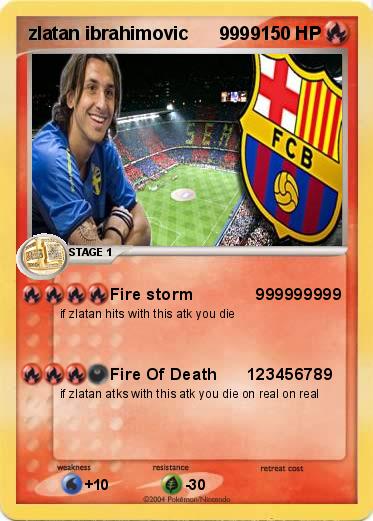 Pokemon zlatan ibrahimovic      9999