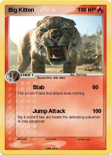Pokemon Big Kitten