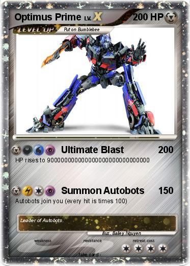 Pokemon Optimus Prime