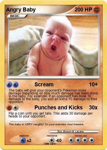 Pokemon Angry Baby