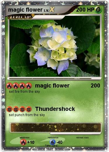 Pokemon magic flower