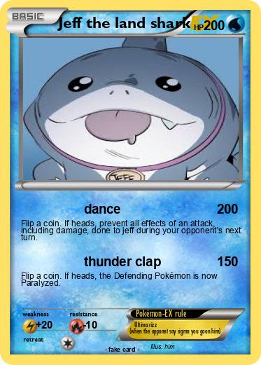 Pokemon Jeff the land shark