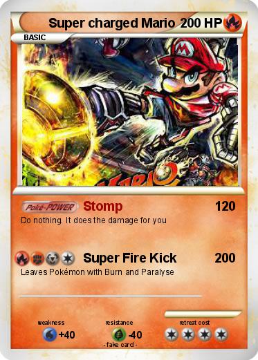 Pokemon Super charged Mario