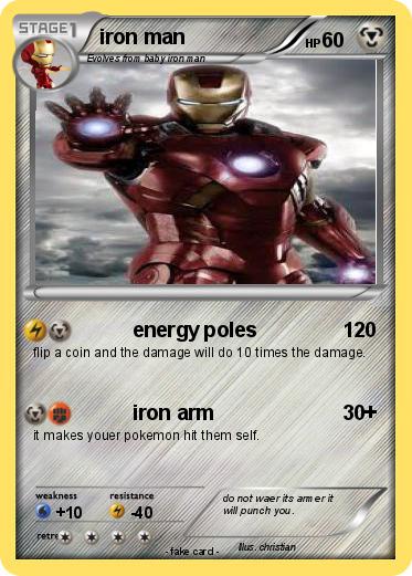 Pokemon iron man