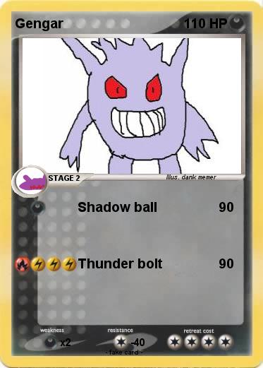 Pokemon Gengar