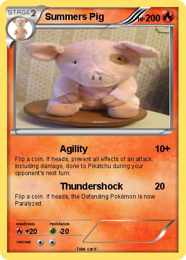 Pokemon Summers Pig