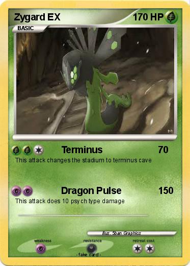 Pokemon Zygard EX