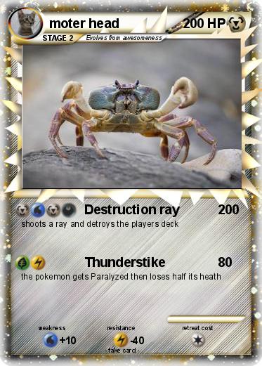 Pokemon moter head