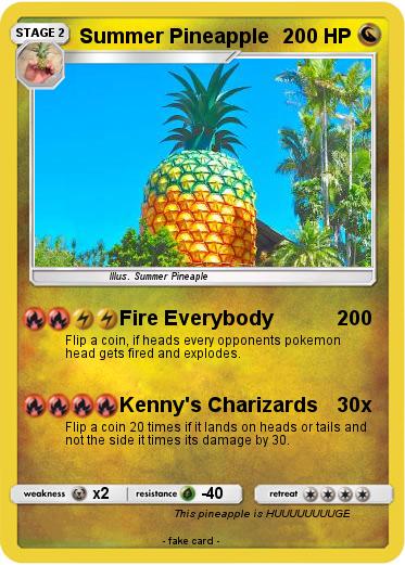 Pokemon Summer Pineapple