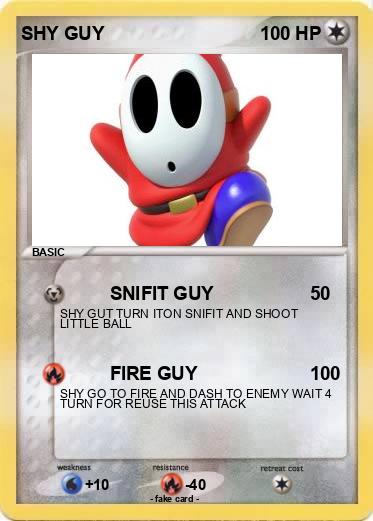 Pokemon SHY GUY