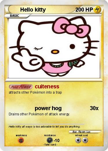 Pokemon Hello kitty