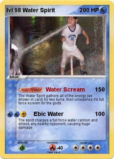 Pokemon lvl 98 Water Spirit