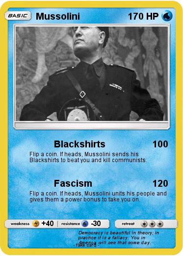 Pokemon Mussolini