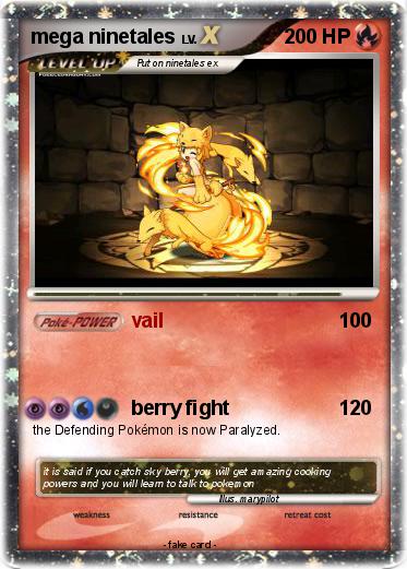 Pokemon mega ninetales