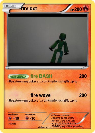Pokemon fire bot