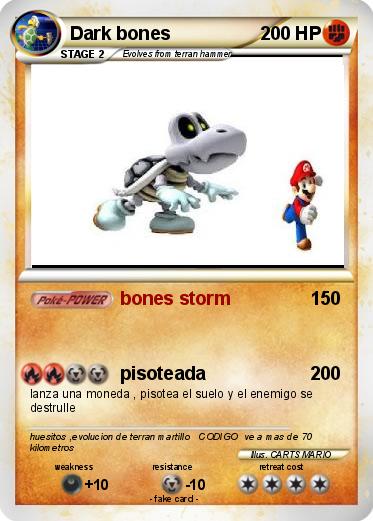 Pokemon Dark bones