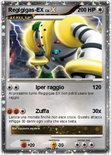 Pokemon Regigigas-EX