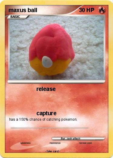 Pokemon maxus ball