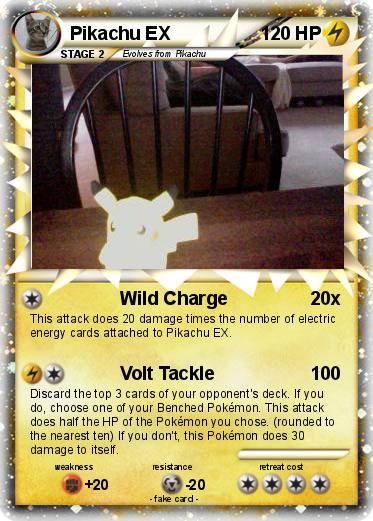 Pokemon Pikachu EX