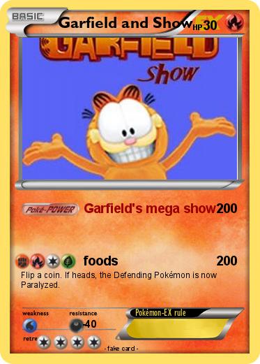 Pokemon Garfield and Show
