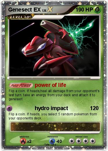 Pokemon Genesect EX