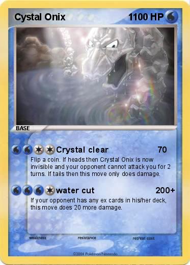 Pokemon Cystal Onix                        1