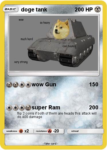 Pokemon doge tank