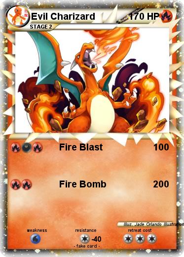 Pokemon Evil Charizard
