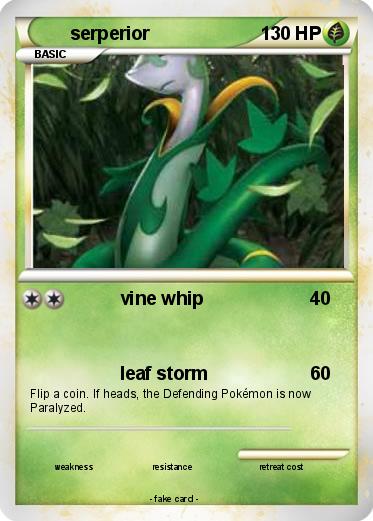 Pokemon serperior