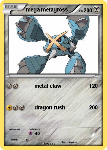 Pokemon mega metagross