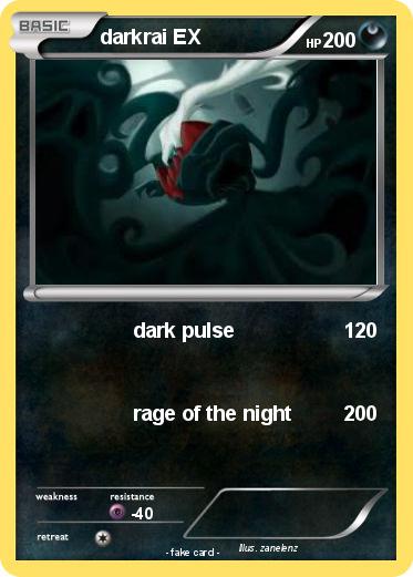 Pokemon darkrai EX