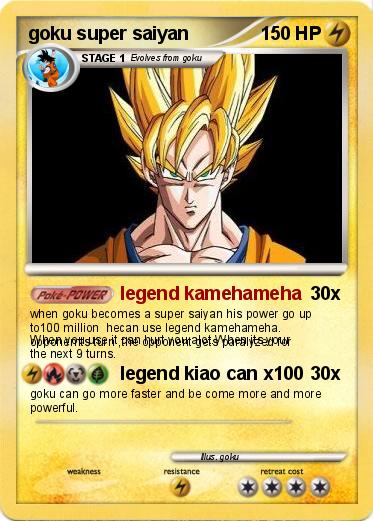 Pokemon goku super saiyan