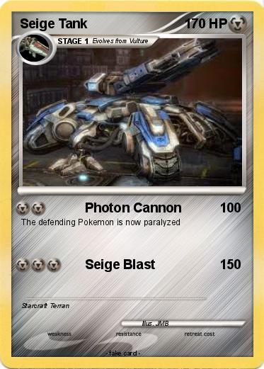 Pokemon Seige Tank