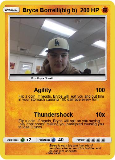 Pokemon Bryce Borrelli(big b)