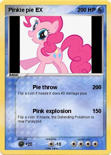 Pokemon Pinkie pie EX