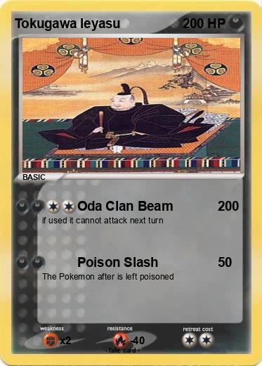 Pokemon Tokugawa Ieyasu