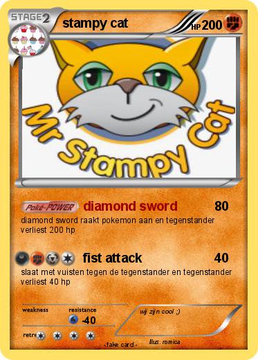 Pokemon stampy cat
