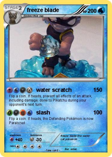 Pokemon freeze blade