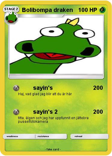 Pokemon Bolibompa draken