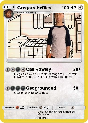 Pokemon Gregory Heffley